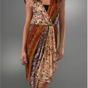 NWOT DVF Silk Zora Dress